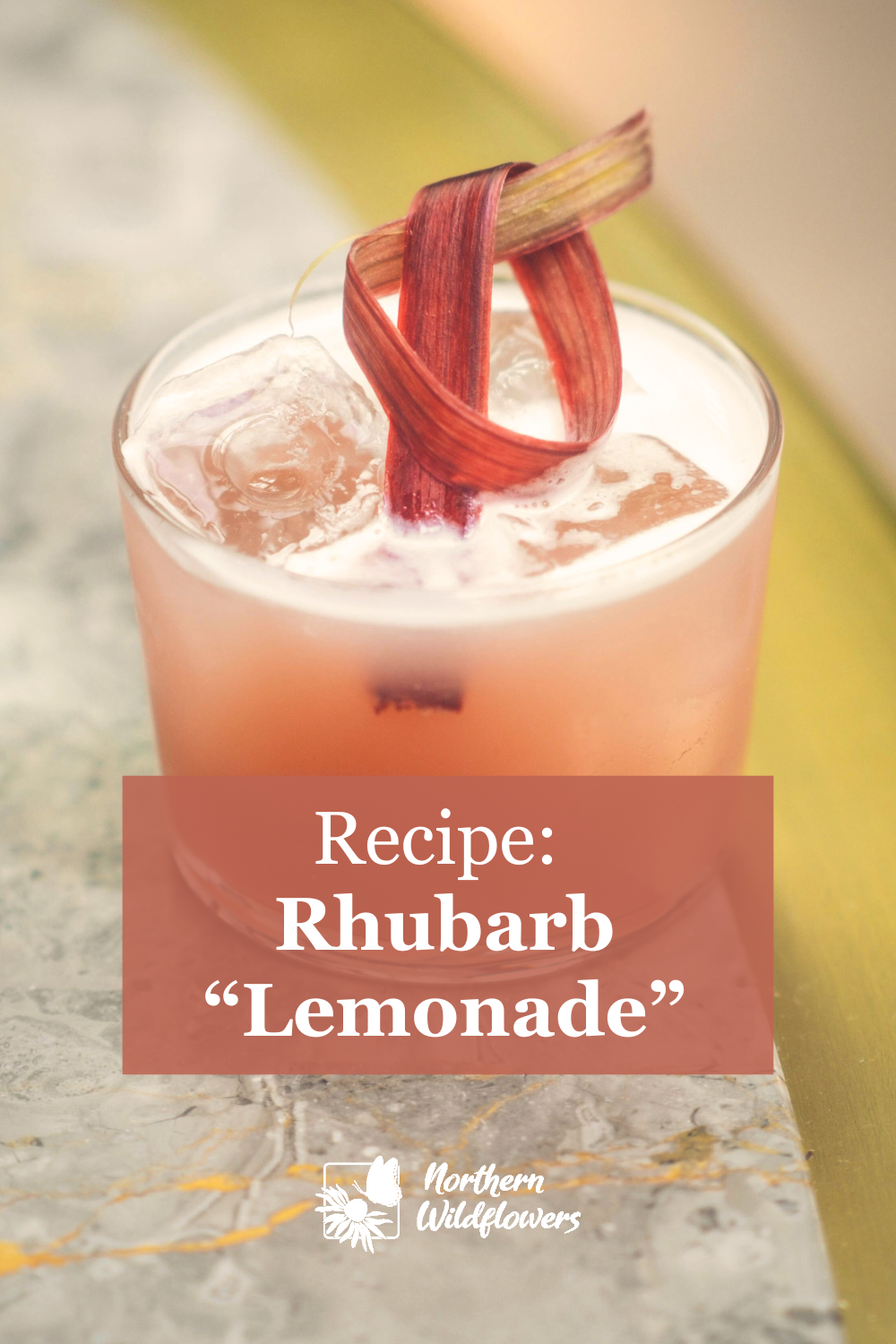 Rhubarb "Lemonade"