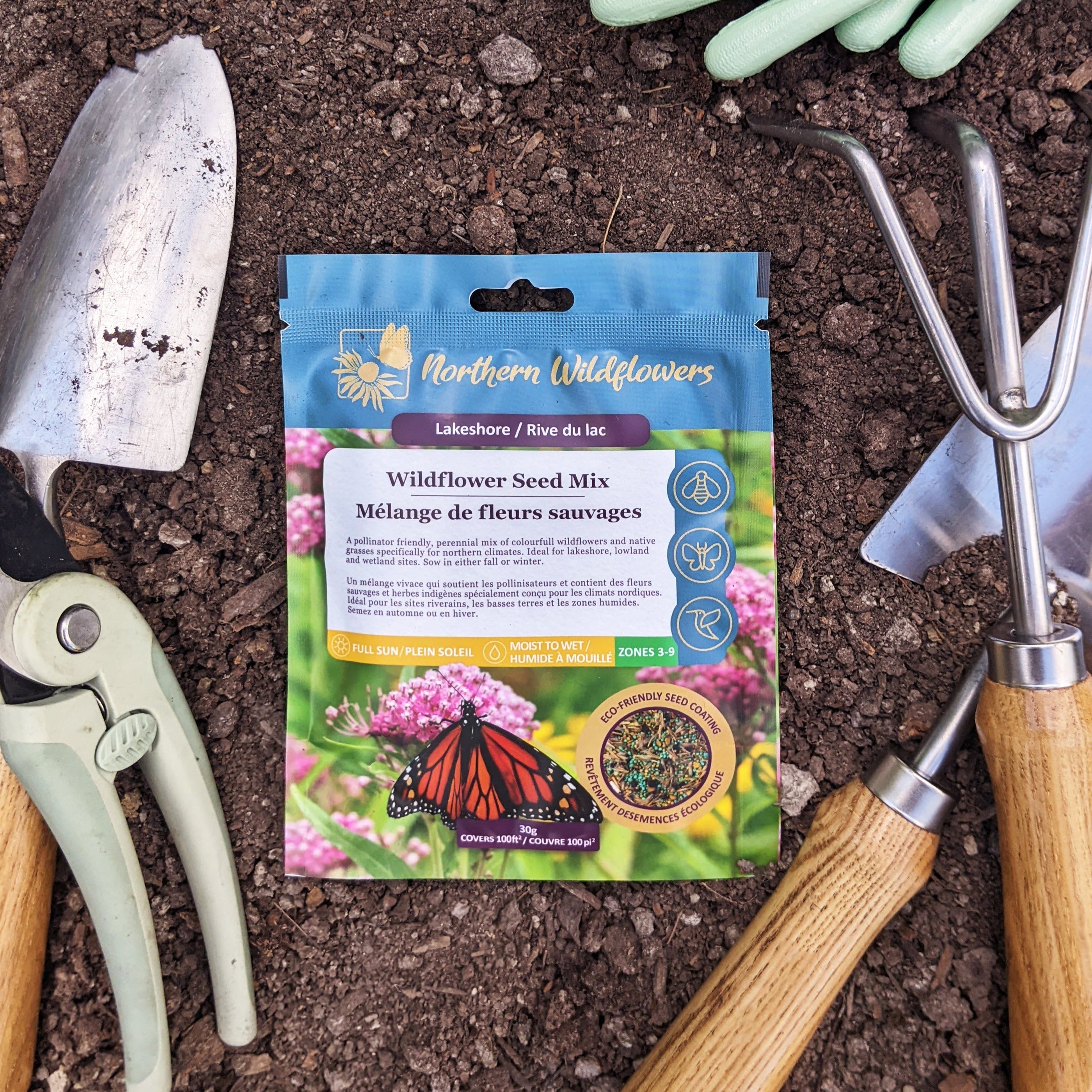 wildflower seed mix ontario Lakeshore Wildflower Seed Mix – Northern Wildflowers