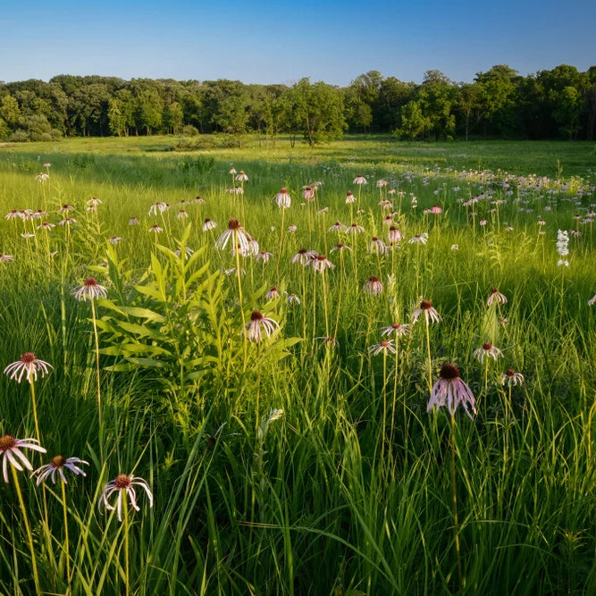 Bulk native seed for land restoration