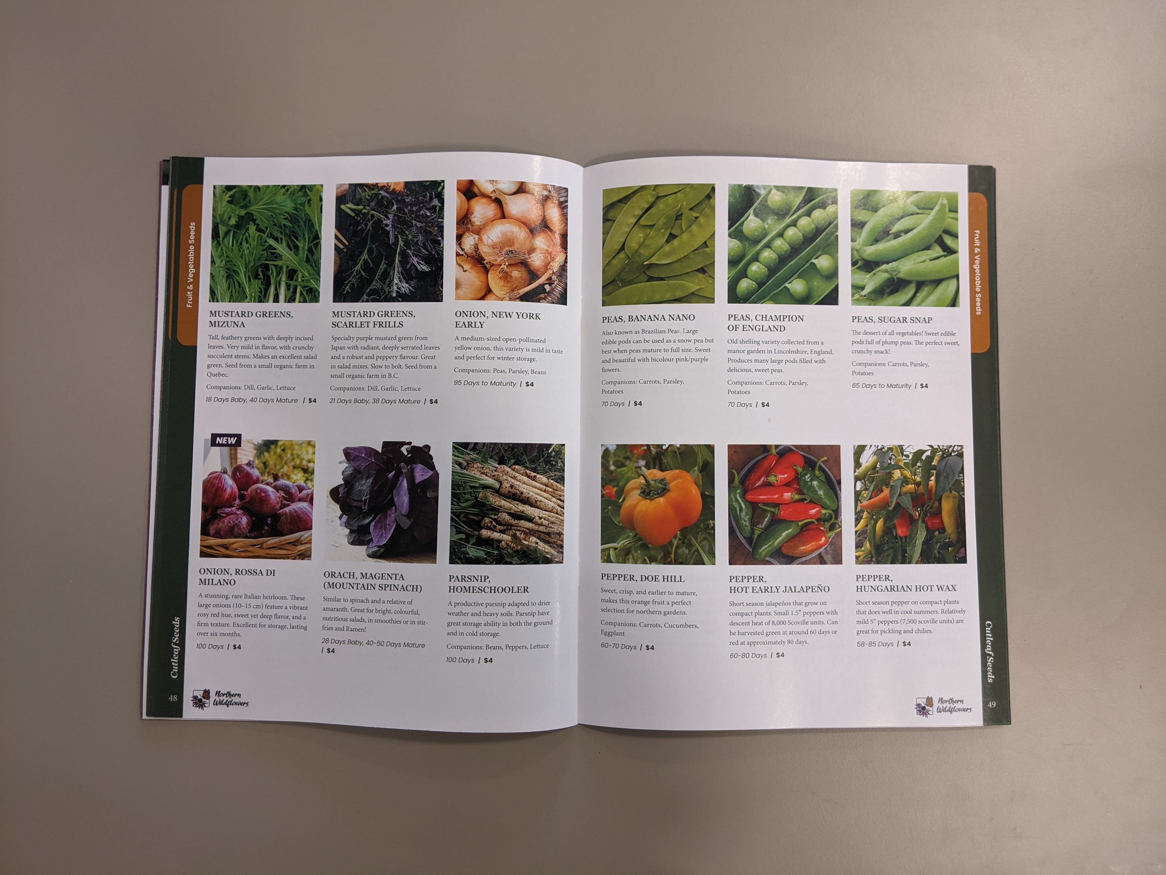 plant seed catalogues 2026 Seed Catalogue – Northern Wildflowers