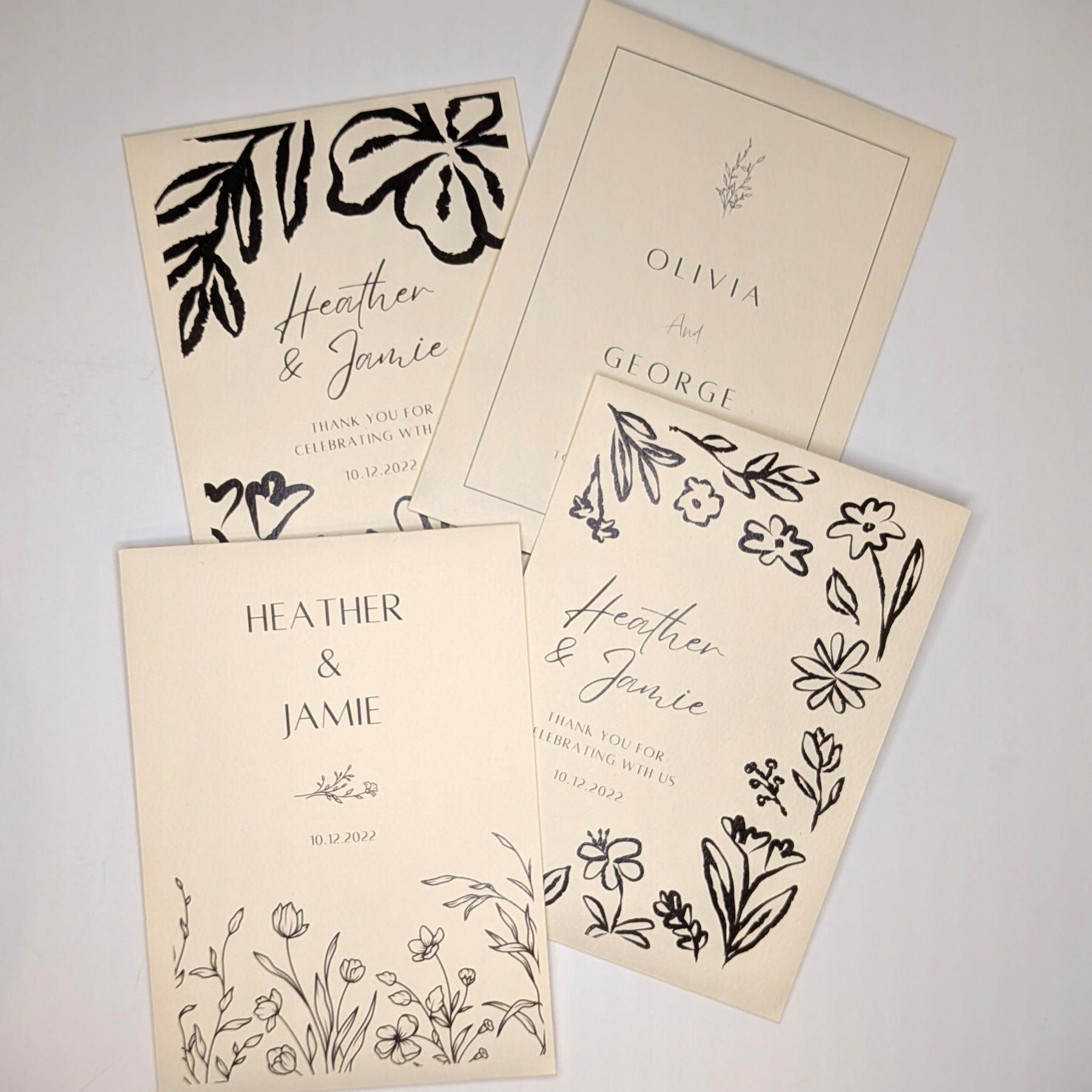 Custom Wedding Seed Packets | Wildflower Mix