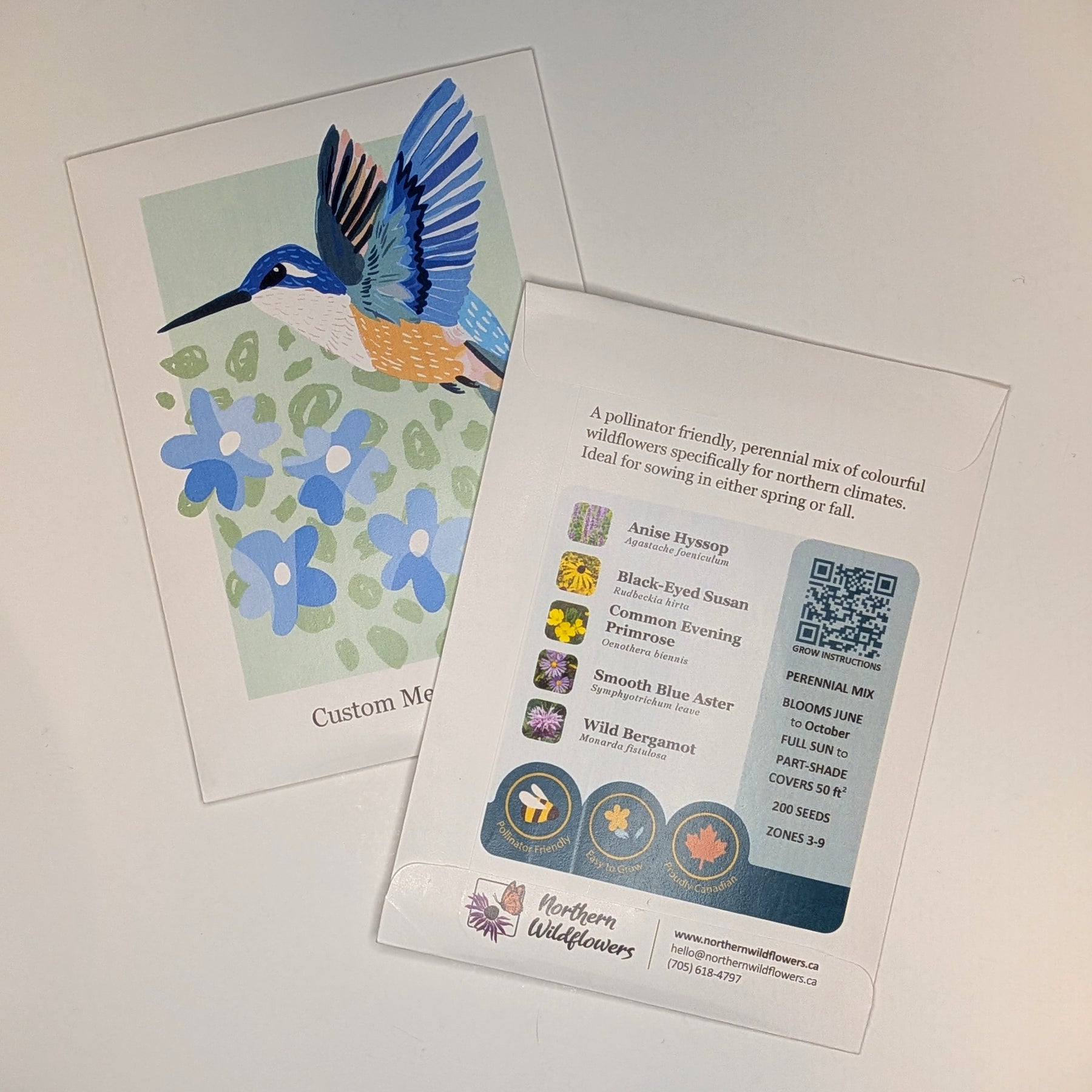 Custom Seed Packets | Wildflower Mix