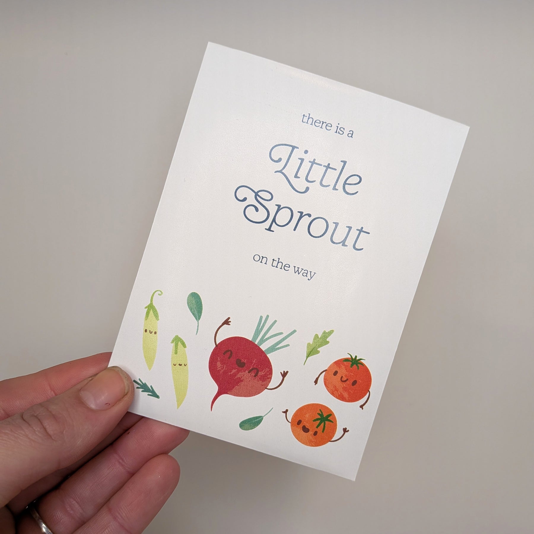 Custom Baby Shower Seed Packets | Vegetables