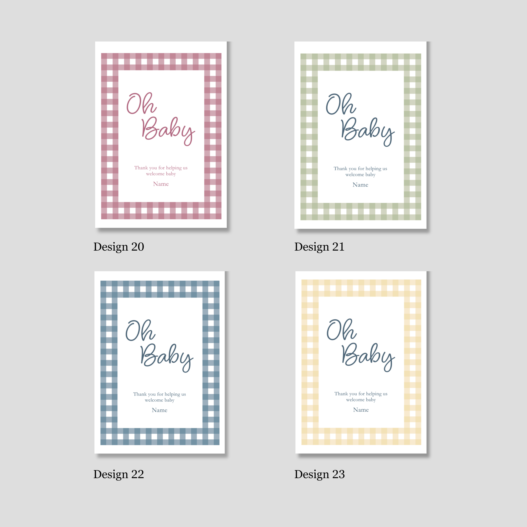 Custom Name, Baby Shower Seed Packets | Wildflower Mix