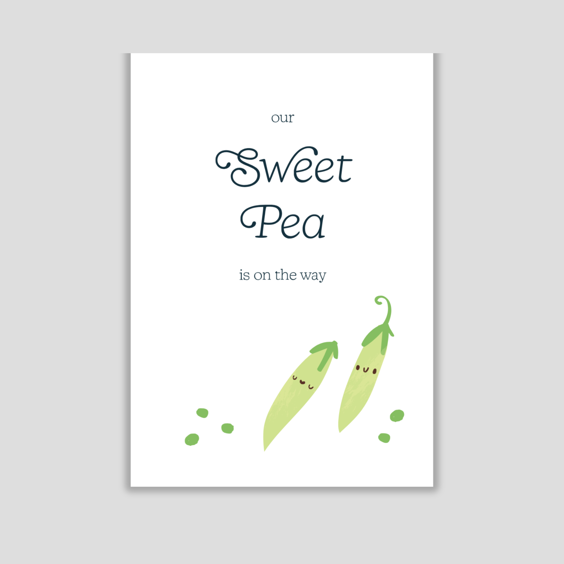 Custom Baby Shower Seed Packets | Vegetables