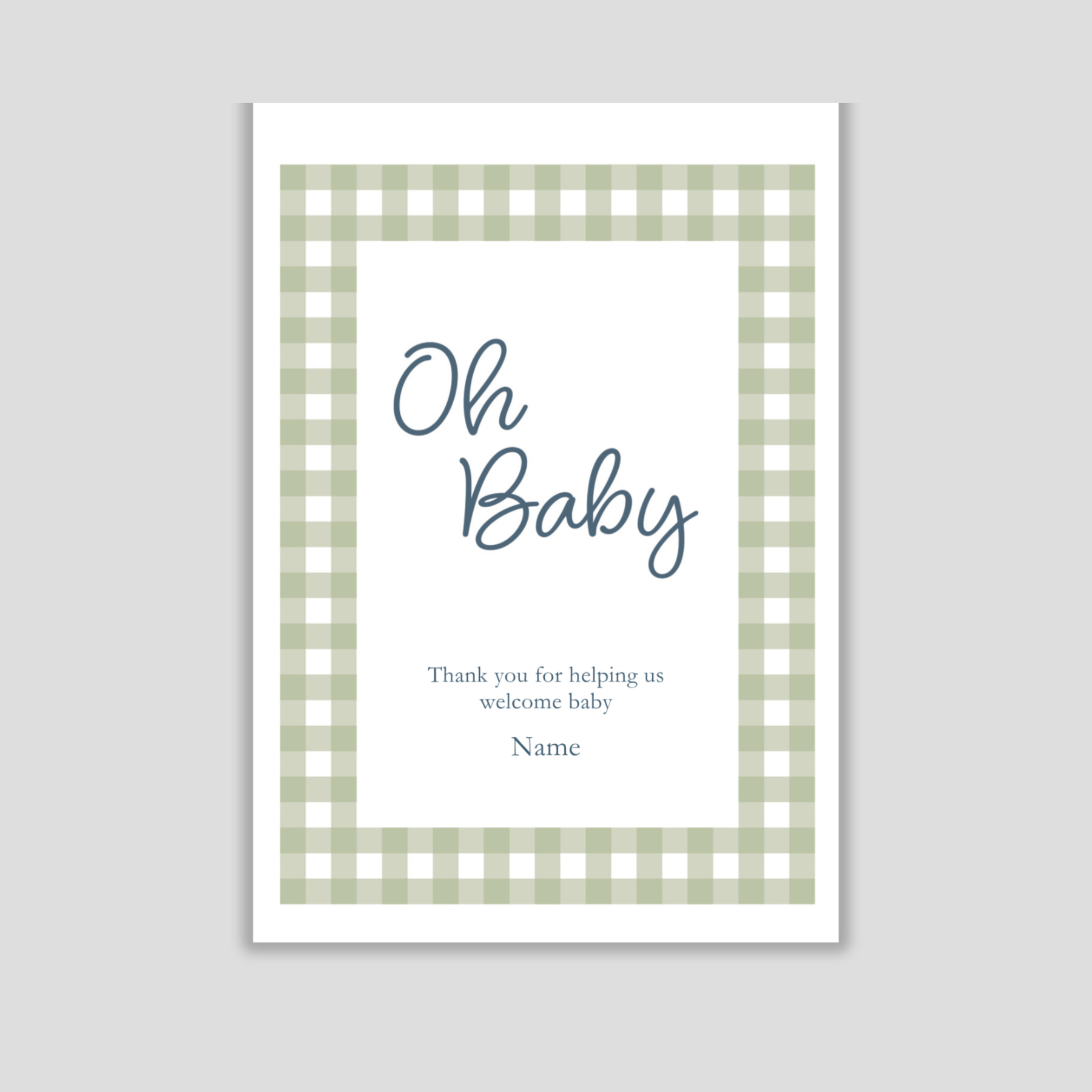 Custom Name, Baby Shower Seed Packets | Wildflower Mix