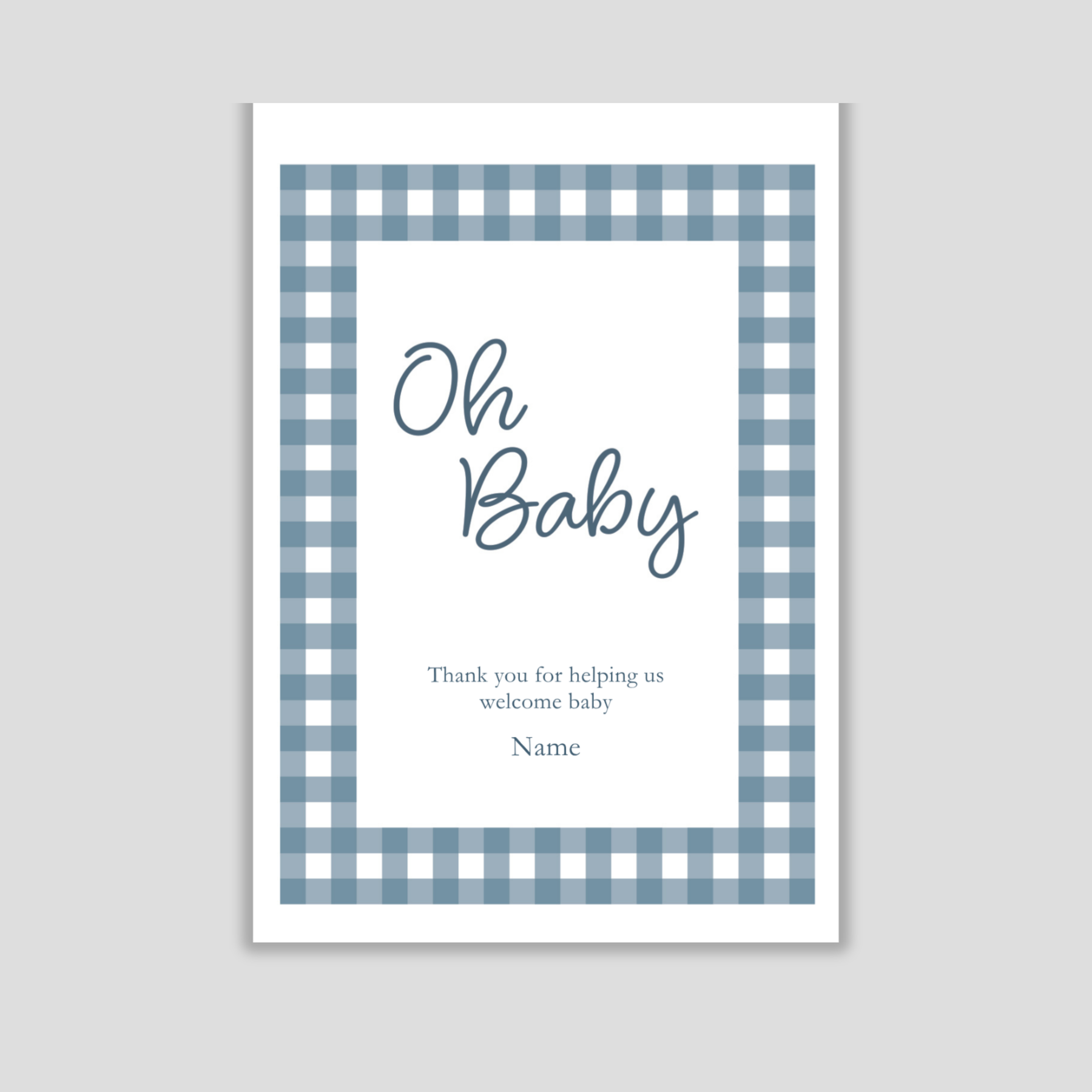 Custom Name, Baby Shower Seed Packets | Wildflower Mix