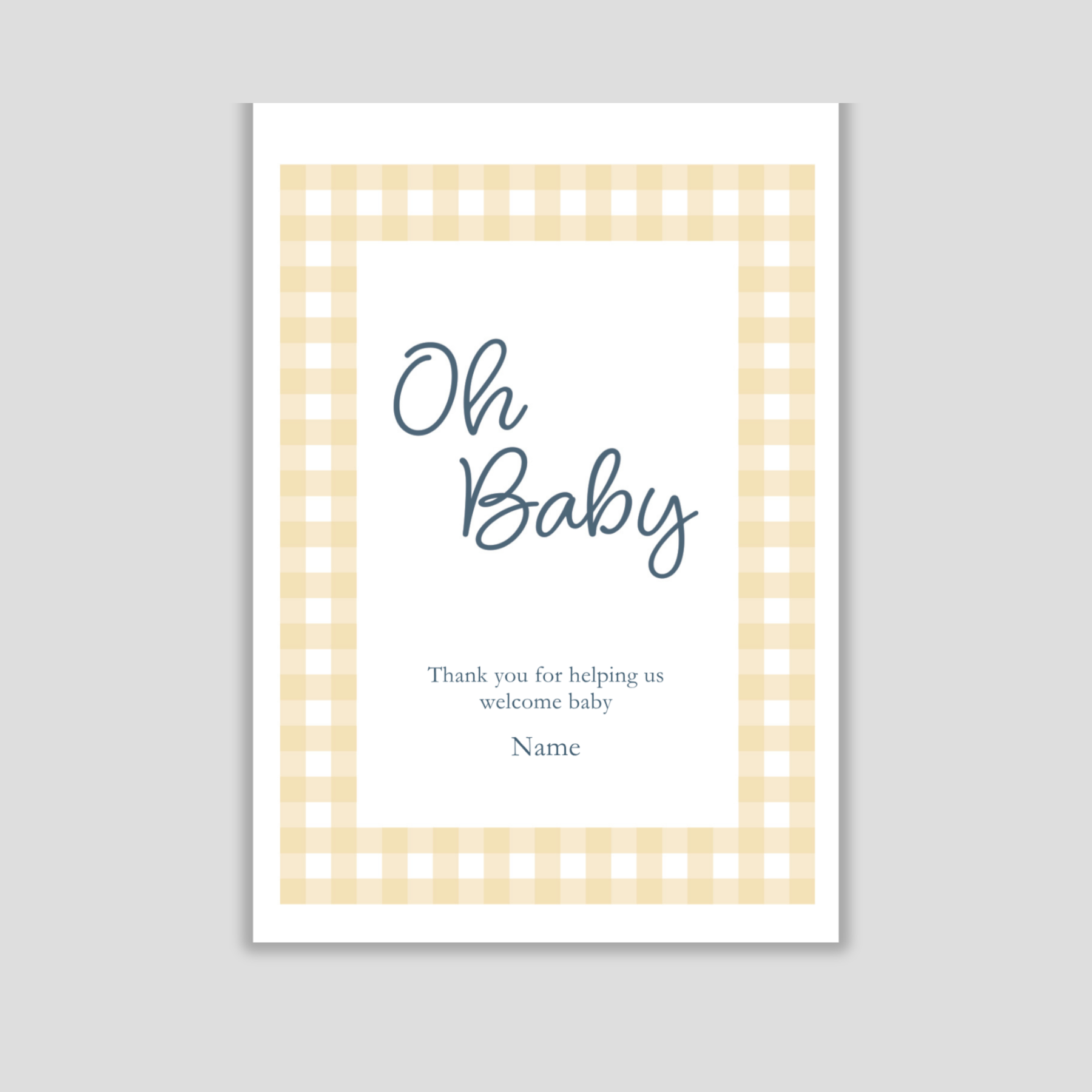 Custom Name, Baby Shower Seed Packets | Wildflower Mix