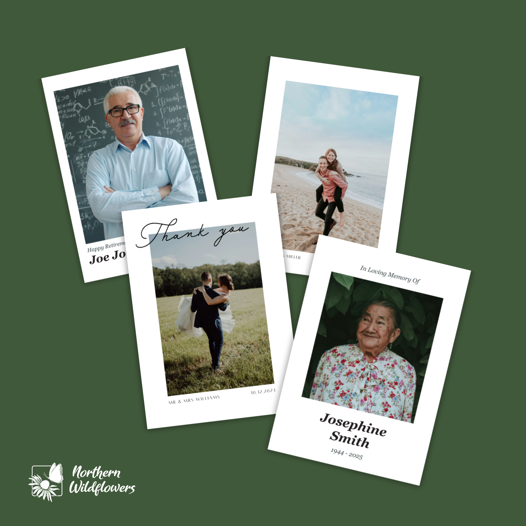 Custom Photo Seed Packets | Wildflower Mix