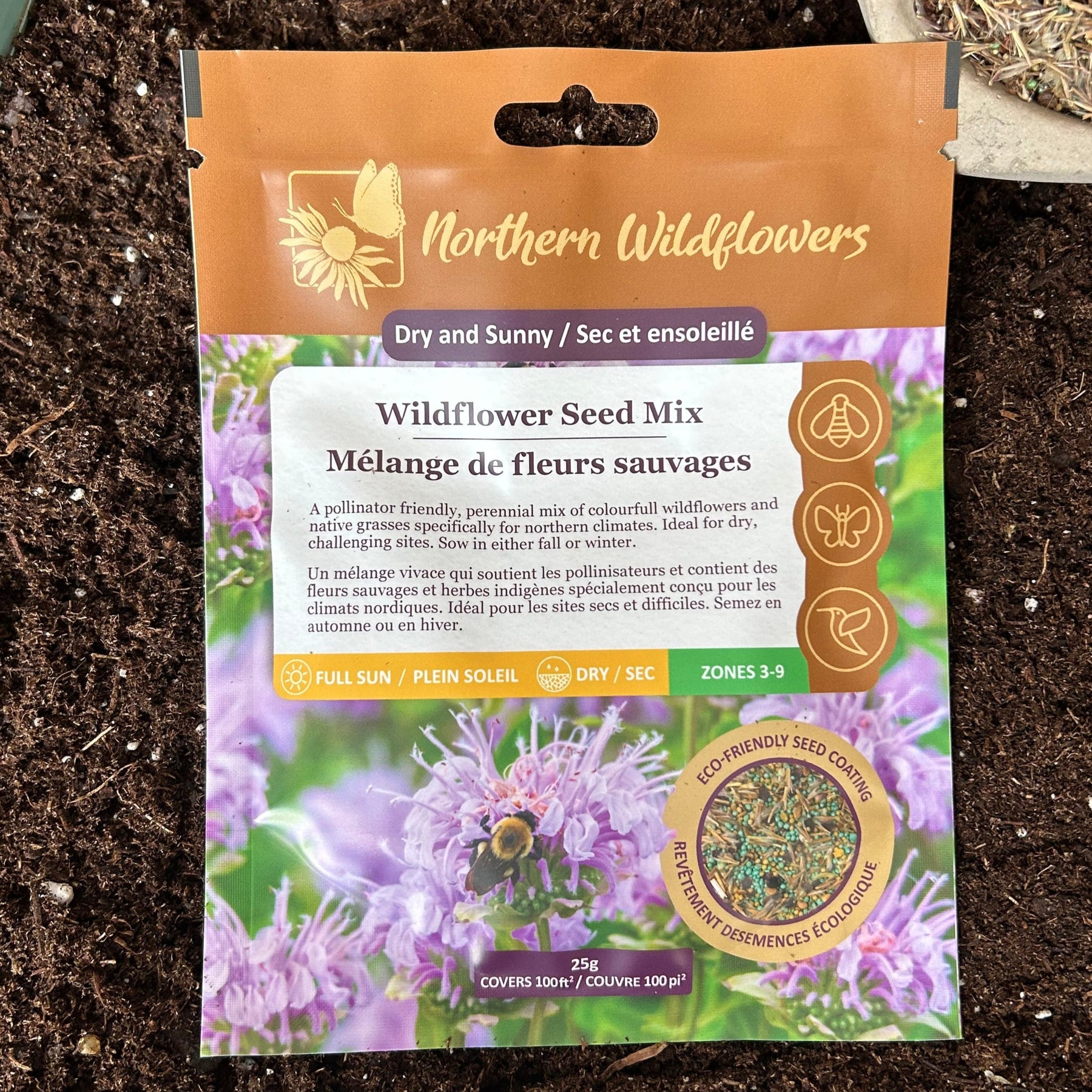 Dry and Sunny Wildflower Seed Mix
