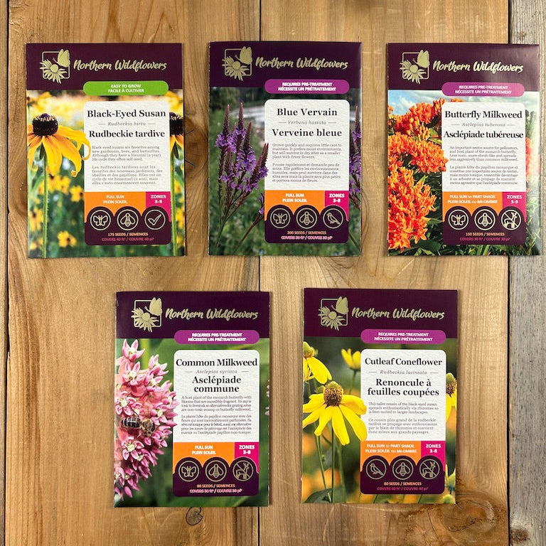 For the Butterflies Wildflower seeds Collection, what to grow for butterflies for pollinators. pollinator garden, butterfly garden